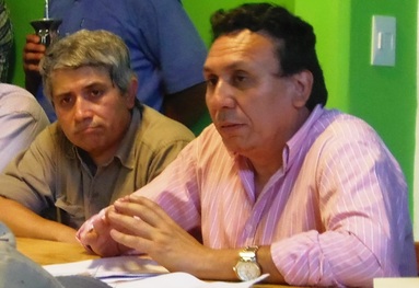 Ricardo Maciel y Benjamín Larroza.